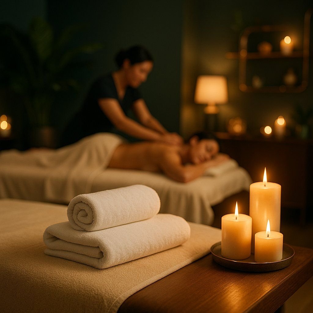 A calming Zyra Luxe spa moment